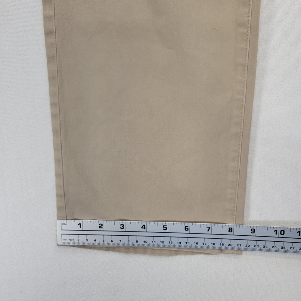 AG Adriano Goldschmied The Protege Pants Mens 36x31* Tan Straight Leg Khaki USA - Picture 11 of 12